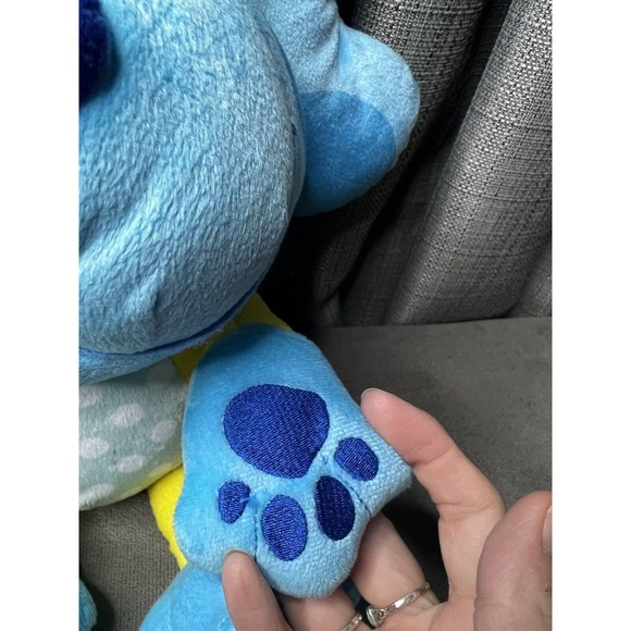 Blues Clues Plush Dressed Easter Bunny Yellow Polka Dots Stuffed Animal Toy 18" - Picture 7 of 11